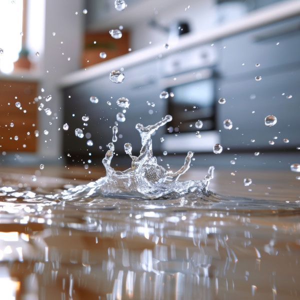 Wasserschaden in der Küche